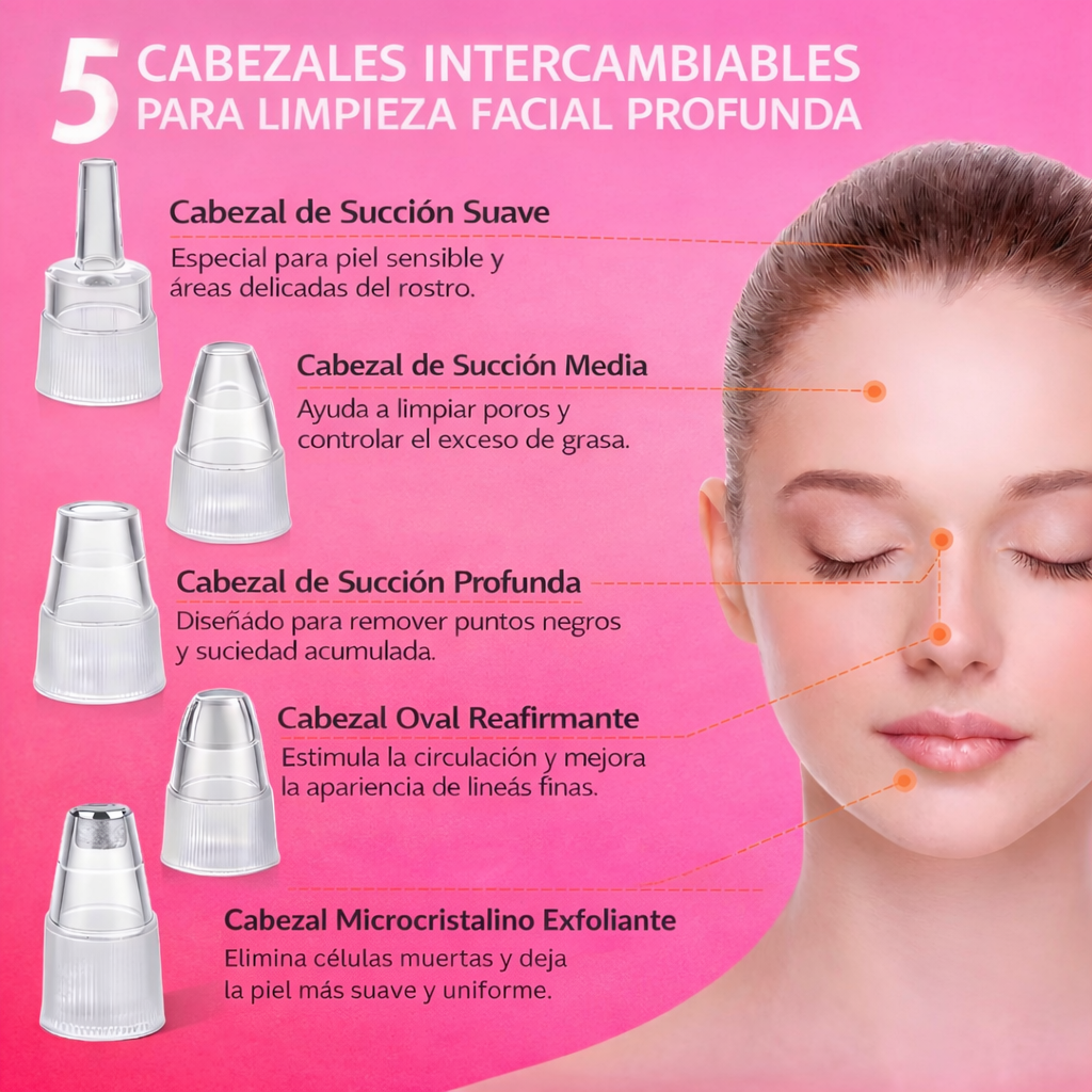 Limpiador Facial 6 en 1